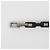 Louis Vuitton Bracciale a catena Monogram Nero Argento - vista 6