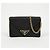 Prada Borsa a tracolla e spalla con logo Triangle e catena - vista 2