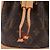 Louis Vuitton Borsa secchiello Nano Noe Monogram Canvas - vista 3