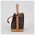 Louis Vuitton Borsa secchiello Nano Noe Monogram Canvas - vista 5