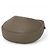 Borsa a spalla Céline in pelle marrone grigio - vista 5