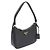 Prada Mini borsa tote e borsa a tracolla in pelle Saffiano nera con logo triangolo dorato e tracolla - vista 2