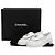 Chanel Mocassino Turnlock White