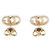 Gucci Double Detail Stecker-Ohrringe - Ansicht 4