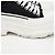 Alexander Mcqueen Sneakers stringate Tread Slick Black - vista 3