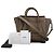 Céline Borsa a tracolla Nano Luggage Drum in vitello