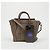 Céline Borsa a tracolla Nano Luggage Drum in vitello - vista 12