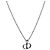 Dior Cubic CD Silver Halskette - Ansicht 2