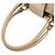 Salvatore Ferragamo Borsa a tracolla Gancini Gold Beige - vista 7