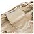 Salvatore Ferragamo Borsa a tracolla Gancini Gold Beige - vista 9
