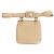 Chanel CC Gürteltasche Beige Leder - Ansicht 2