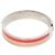 Fendi Bracciale Rigido FF Rosa Argento - vista 2
