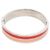 Fendi Bracciale Rigido FF Rosa Argento - vista 4