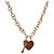 Dior Collana Cuore Cubic con Lucchetto e Chiave Oro - vista 2