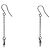 Tiffany & Co Pendientes Open Heart de plata - vista 2