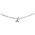 Collar Dior plateado - vista 3