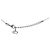 Dior Vertical CD Silver Halskette - Ansicht 4