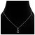 Dior Vertical CD Silver Halskette - Ansicht 5