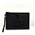 Autre Marque Clutch con tracolla in pelle Monogram Nero - vista 2