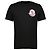Moncler Baumwoll-T-Shirt mit Logo Schwarz
