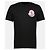 Moncler Baumwoll-T-Shirt mit Logo Schwarz - Ansicht 4