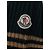 Moncler Strickpullover mit Rollkragen und Logo-Streifen in Green Beige - Ansicht 3
