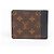 Louis Vuitton Portafoglio Multiple Monogram Macassar - vista 3
