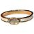 Hermès Bracciale Mini Click Chain Dunkler White Rose Gold