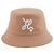 Cappello a secchiello Hermès Marrone in Tessuto - vista 4