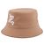 Cappello a secchiello Hermès Marrone in Tessuto - vista 5
