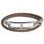 Hermès Bracciale Roulis Double Tour in pelle Etoupe