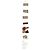 Burberry Cartera Zip Round de piel Check - vista 12