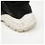 Prada Logo Knit Socks Sneaker Schwarz Weiß - Ansicht 15
