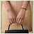 Hermès Bracciale Roulis Double Tour da donna in pelle Gold Noir - vista 3