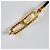 Hermès Bracciale Roulis Double Tour da donna in pelle Gold Noir - vista 9