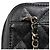 Chanel Borsa a tracolla porta-cellulare Caviar iridescent nero - vista 9