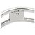 Gucci Anello intrecciato in argento - vista 5