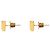 Louis Vuitton Pendientes Essential Gold - vista 2