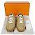 Hermès Sneakers Jet da Uomo Beige Alabaster - vista 17