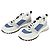 Hermès Sneakers Leader da uomo in denim blu - vista 11