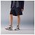 Hermès Sneakers Leader da uomo in denim blu - vista 3