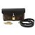 Balenciaga Borsa crossbody Monogram Black con lucchetto sulla tracolla