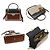 Gucci GG Supreme Canvas Black Leather Padlock Small Top Handle Tasche - Ansicht 4