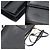 Tory Burch Miller Mini in pelle martellata nera - vista 6