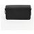 Marni Borsa a tracolla Saffiano Trunk East West Nera - vista 3