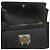 Marni Borsa a tracolla Saffiano Trunk East West Nera - vista 6