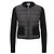 Moncler Cardigã de lã acolchoado com fecho de correr - vista 4