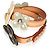 Bracciale Wrap Flower in pelle Vernis Louis Vuitton - vista 2