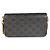 Céline Celine Multipochette Schultertasche aus braunem Triomphe Canvas - Ansicht 7