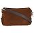 Borsa a spalla Liu Medium Fendi in shearling marrone - vista 2
